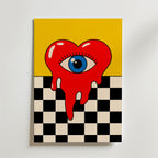 Melting Heart Vision – stilfullt konsttryck från Bozetto, tryckt på matt finpapper
