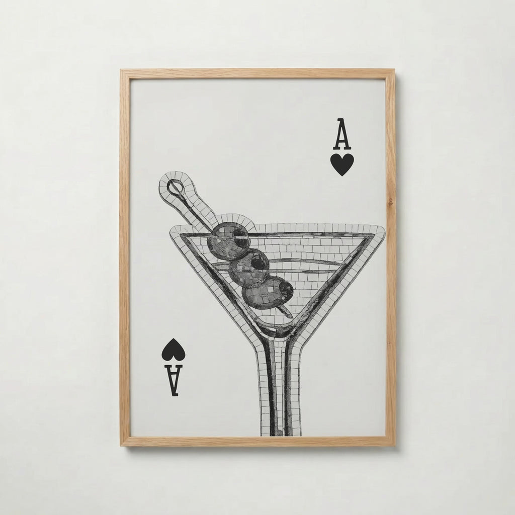 Martini Ace Poster – ekram