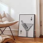 Martini Ace Poster – i rum 1
