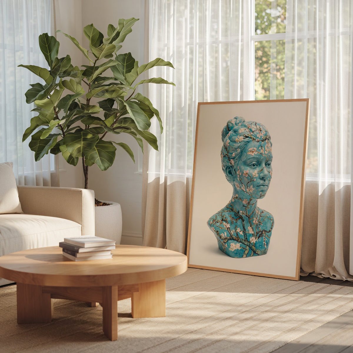 Almond Blossom Bust Poster – i rum 5