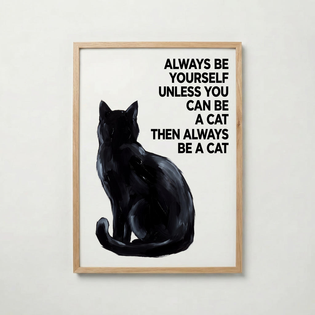 Always Be a Cat Poster – ekram