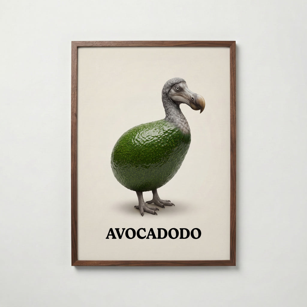 Avocadodo Poster – valnötsram