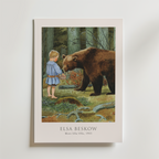 Elsa Beskow Mors lilla Olle 1903 affisch på neutral bakgrund – poster från Bozetto