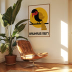 Bauhaus Bird Poster – i rum 1