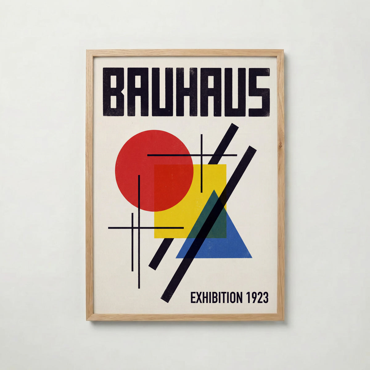 Bauhaus Exhibition 1923 Poster – ekram