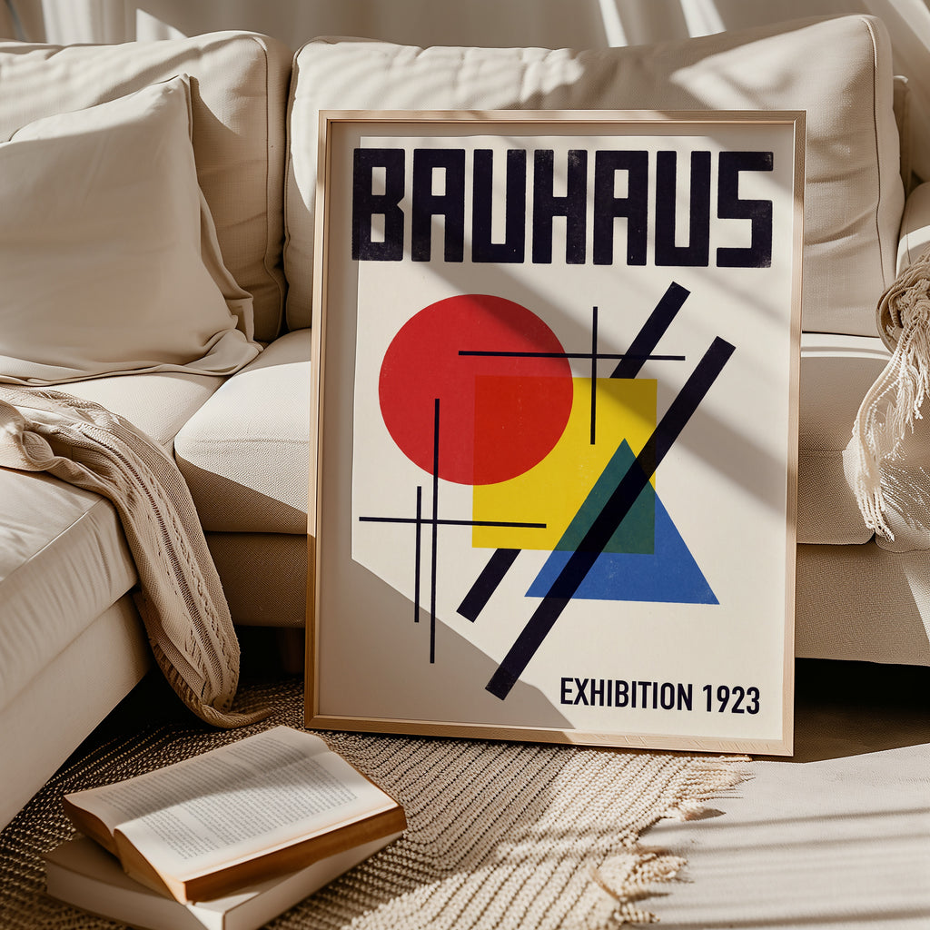 Bauhaus Exhibition 1923 Poster – i rum 2