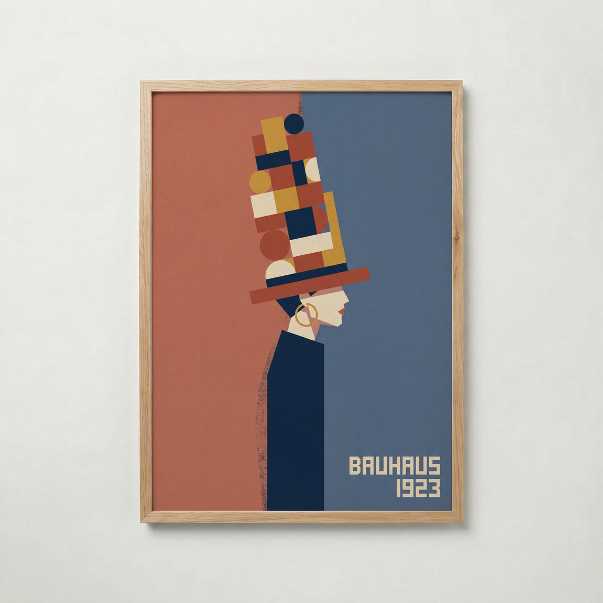 Bauhaus Hat Lady Poster – ekram