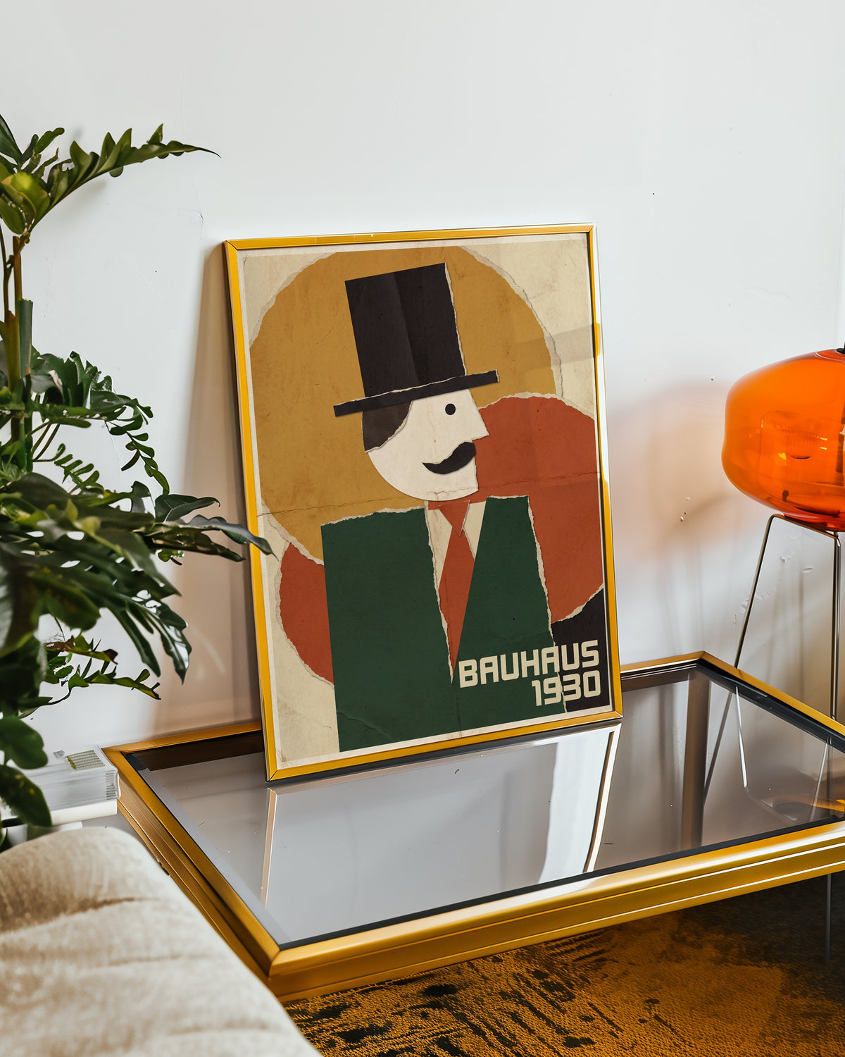 Bauhaus Top Hat Poster – i rum 1