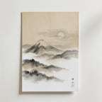 Silent Mountain Mist – stilfullt konsttryck från Bozetto, tryckt på matt finpapper