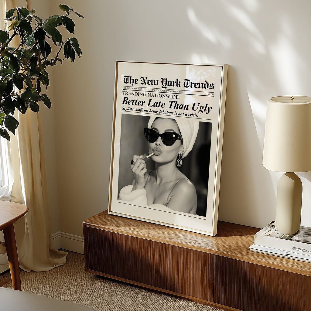 Front Page Glamour Poster – i rum 3
