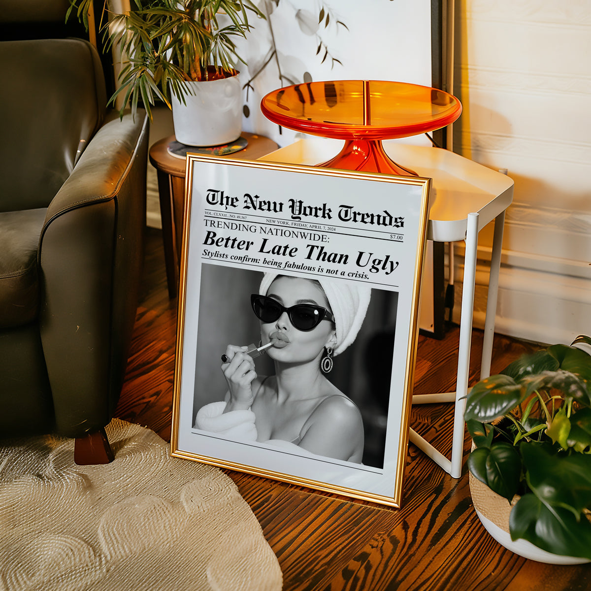 Front Page Glamour Poster – i rum 4