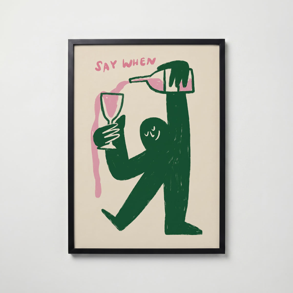 Pour Me Another – affisch med snyggt motiv, köp enkelt hos Bozetto i flera storlekar