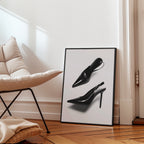 Patent Slingback Heels Poster – i rum 3