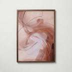 Blush Vortex Poster i hemmiljö