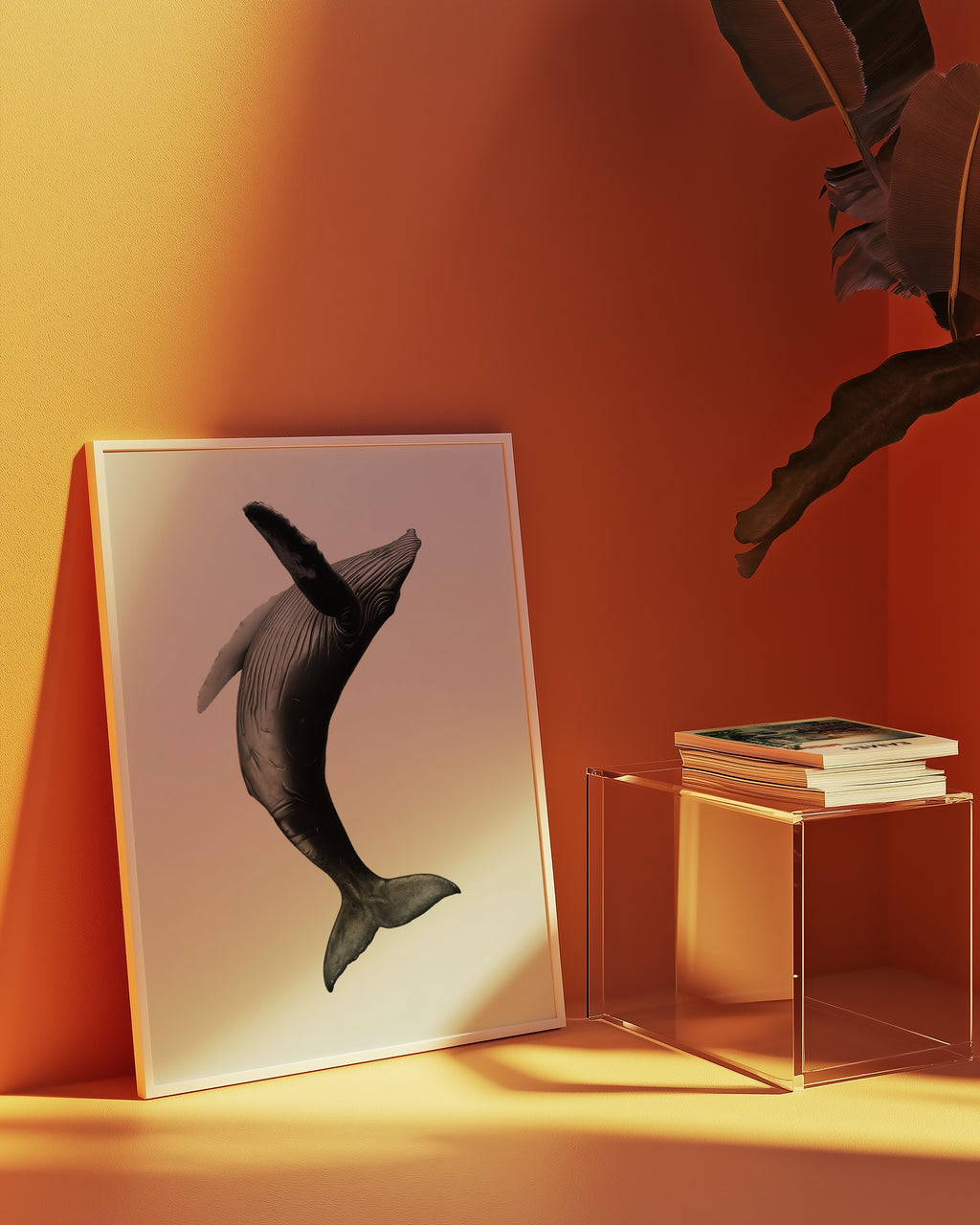 Breaching Whale Poster – i rum 2