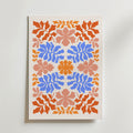 Rustic Floral Harmony – stilfullt konsttryck från Bozetto, tryckt på matt finpapper