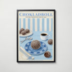 Chokladboll – affisch med snyggt motiv, köp enkelt hos Bozetto i flera storlekar
