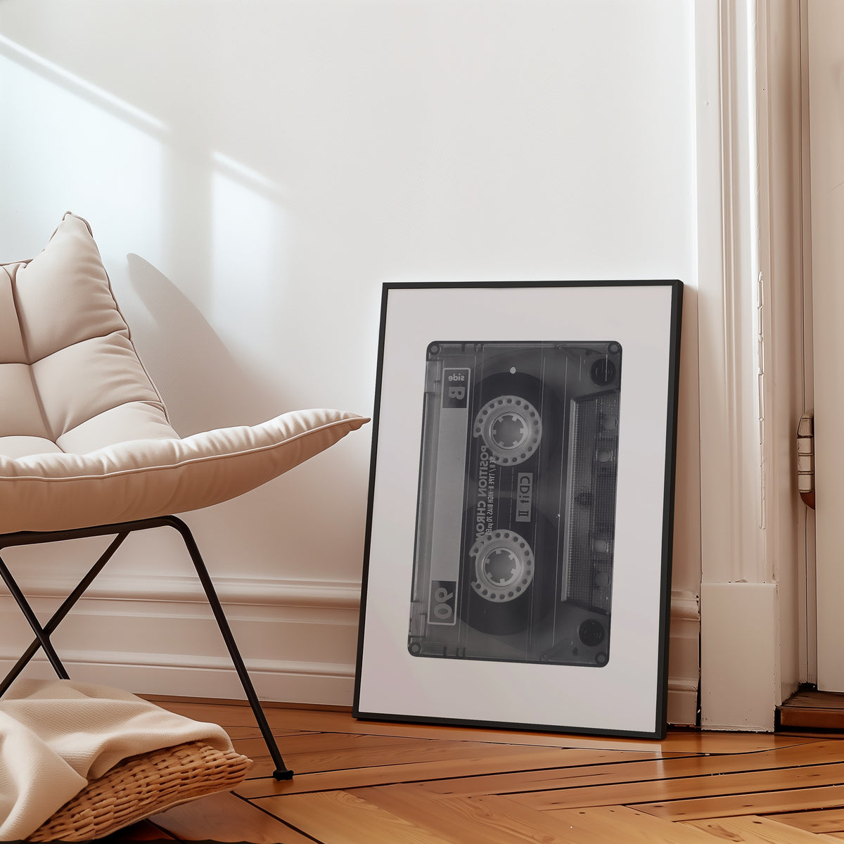 Chrome Cassette Poster – i rum 2