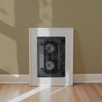 Chrome Cassette Poster – i rum 4