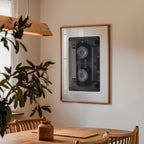 Chrome Cassette Poster – i rum 5