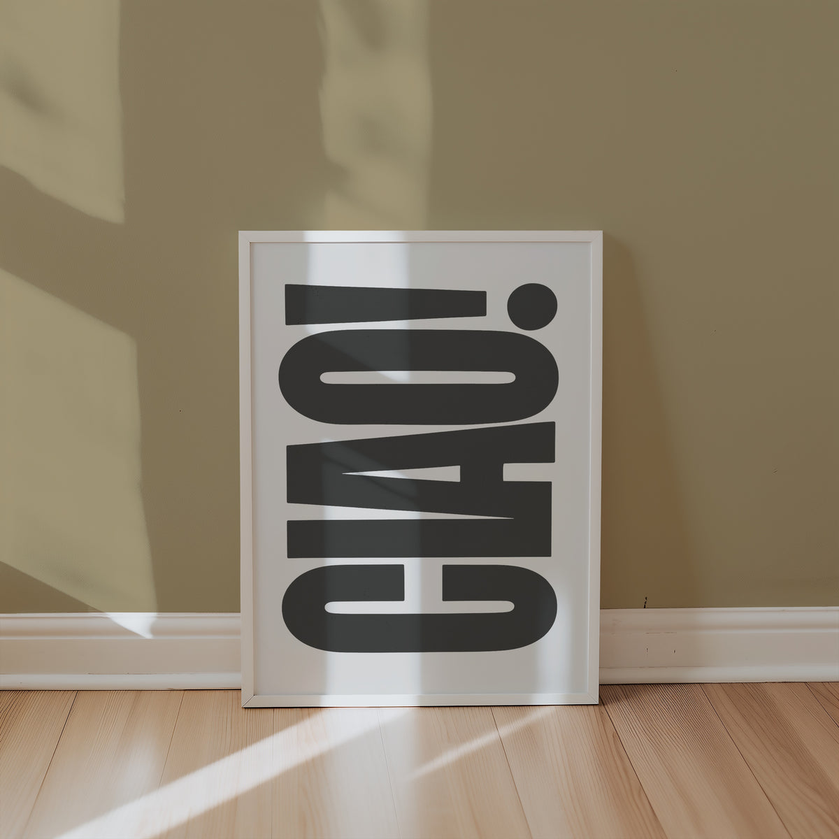 Ciao Bold Type Poster – i rum 3