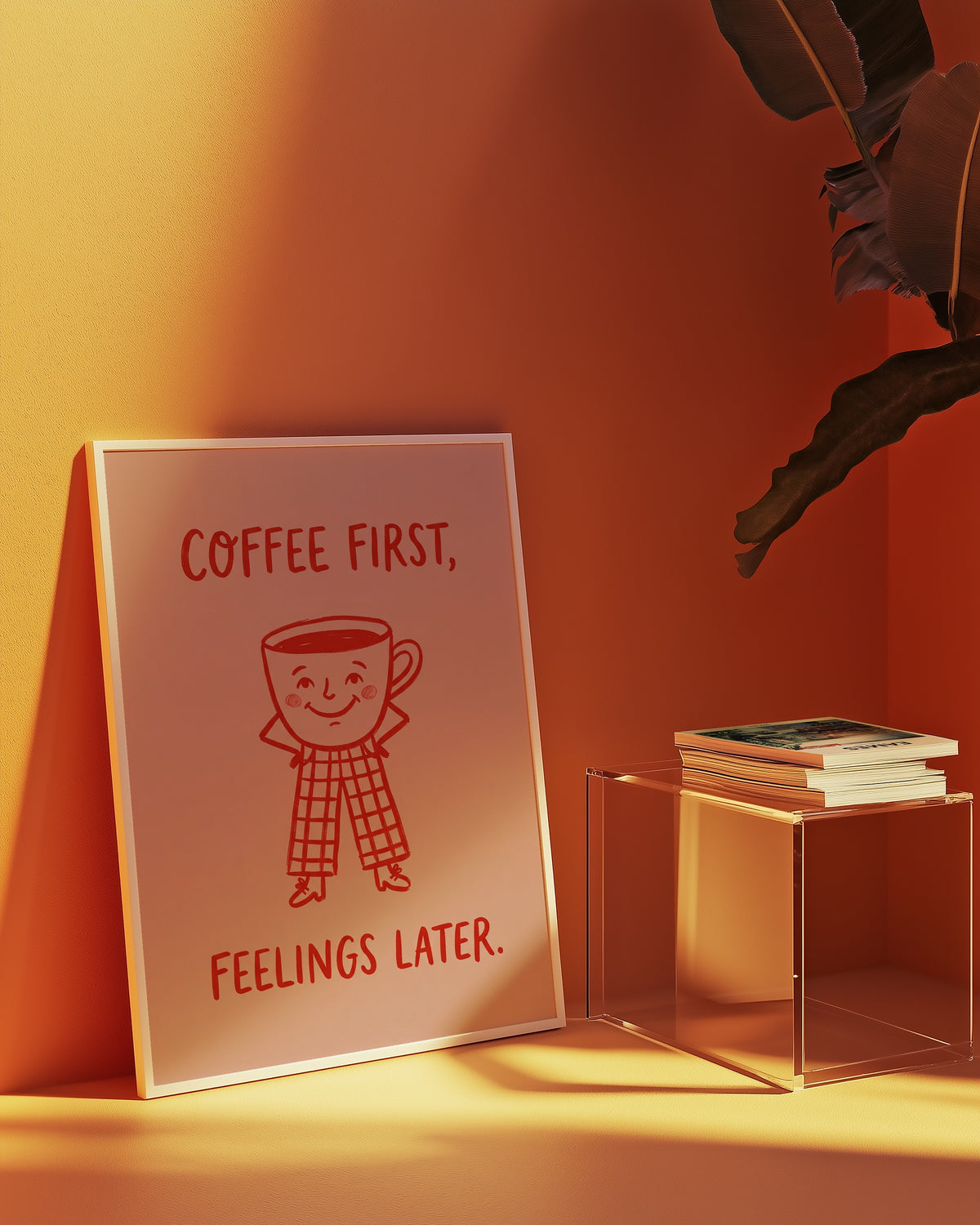 Coffee First Poster – i rum 1