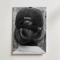 Washed Cool Cap Poster – canvas utan passepartout