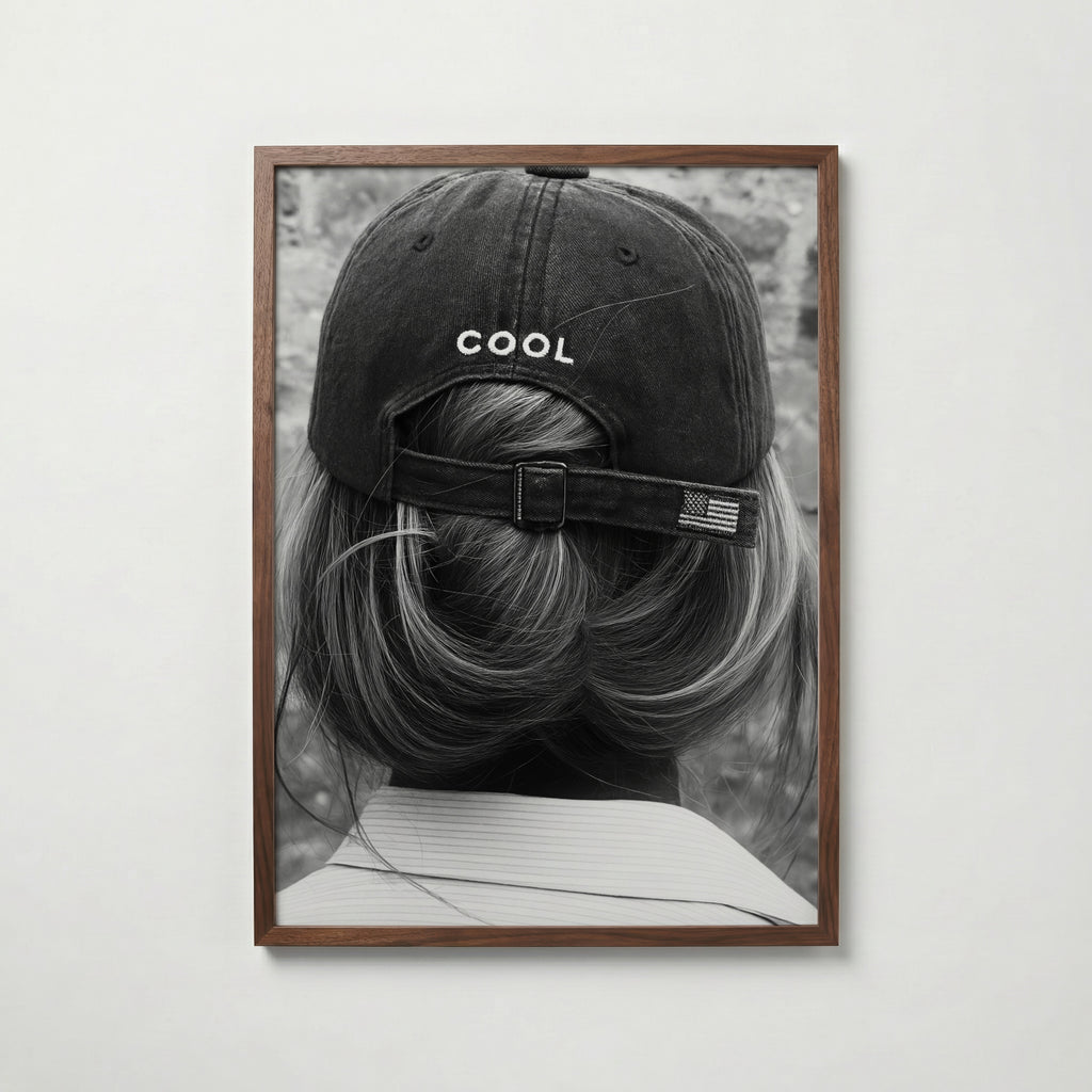 Washed Cool Cap Poster – valnötsram