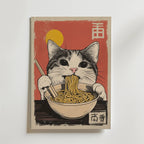 Bundle 2-pack Sunset Feline Stories – kuraterad postercollection som lyfter hemmet hos Bozetto