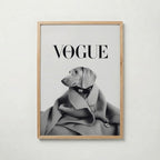 Wrapped Wool Hound Poster – ekram