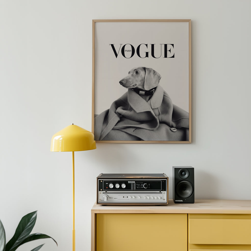Wrapped Wool Hound Poster – i rum 3