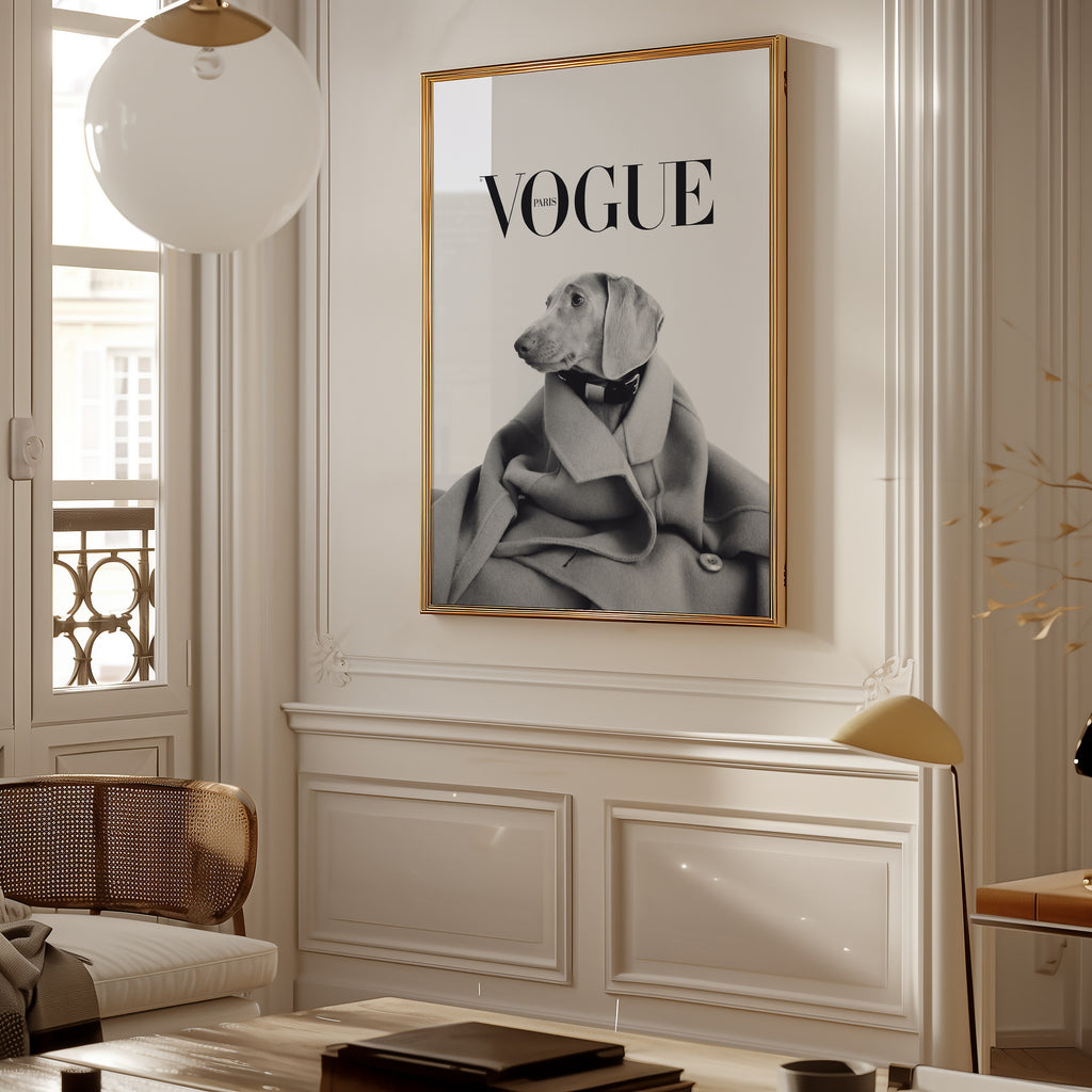 Wrapped Wool Hound Poster – i rum 5