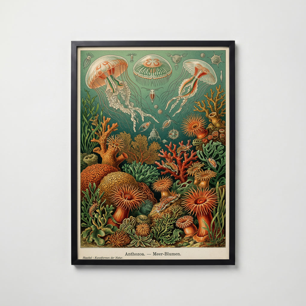 Deep Sea Bloom Poster i hemmiljö