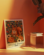 William Morris Hazel Squirrel Poster – i rum 2