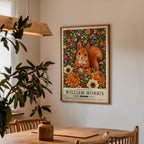 William Morris Hazel Squirrel Poster – i rum 3