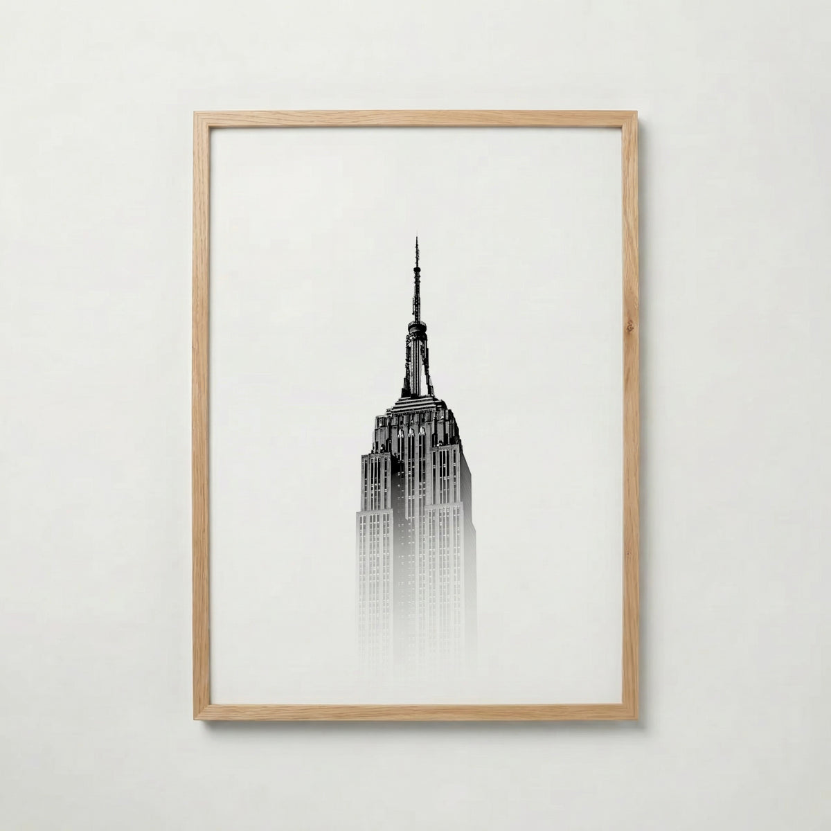 Misty Manhattan Spire Poster – ekram