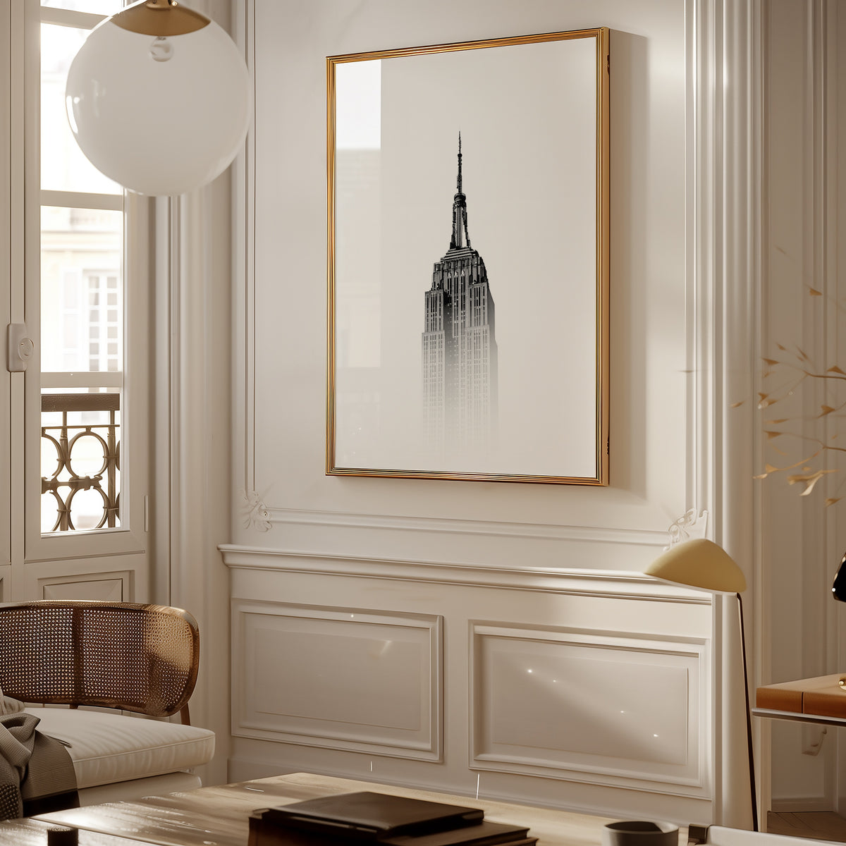 Misty Manhattan Spire Poster – i rum 2