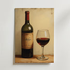 Classic Red Wine – stilfullt konsttryck från Bozetto, tryckt på matt finpapper i hög tryckkvalitet