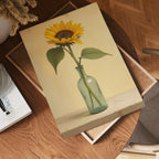 Minimalist glass vase – affisch med snyggt motiv, köp enkelt hos Bozetto i flera storlekar