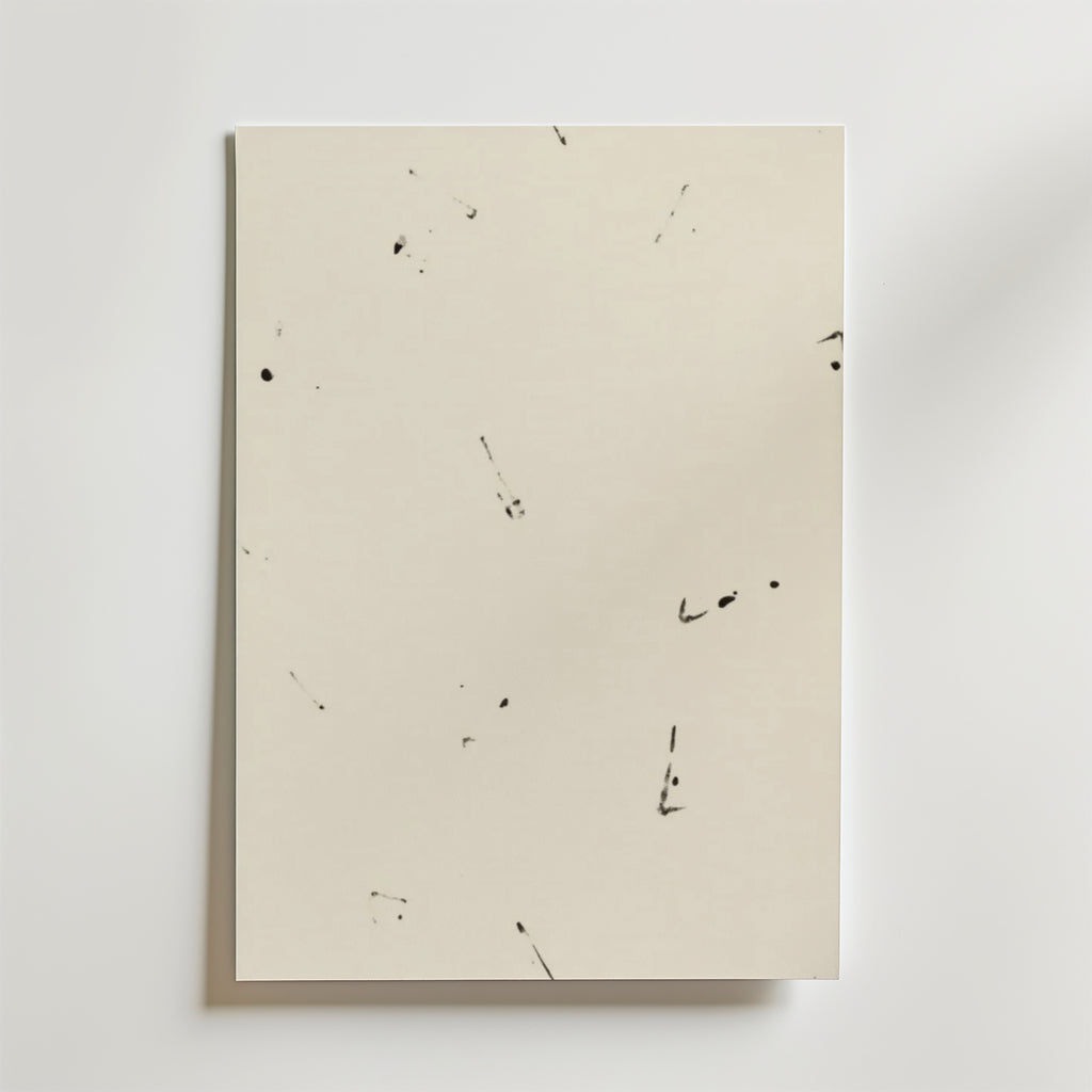 Abstract Beige – stilfullt konsttryck från Bozetto, tryckt på matt finpapper i hög tryckkvalitet
