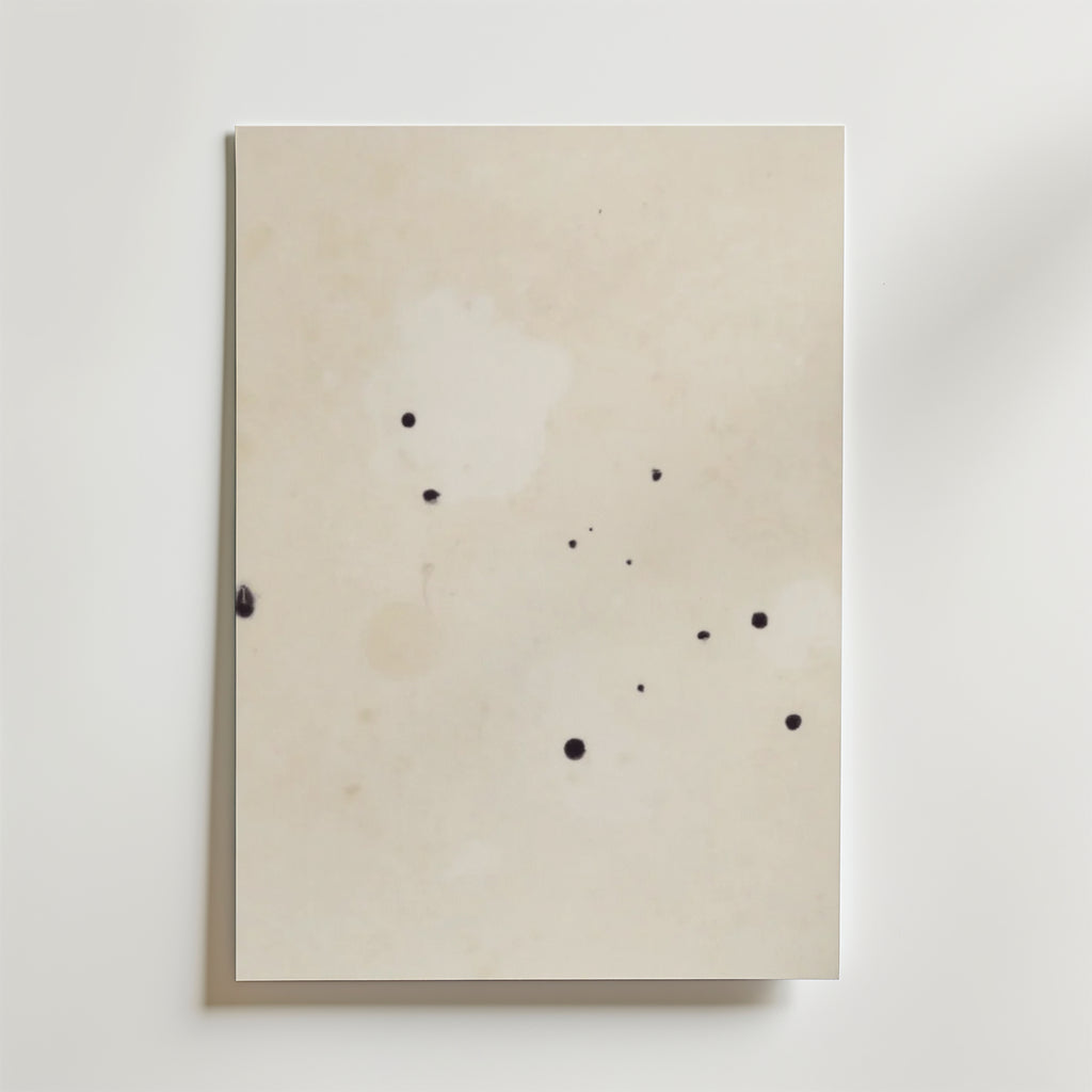 Abstract Beige No.2 – stilfullt konsttryck från Bozetto, tryckt på matt finpapper