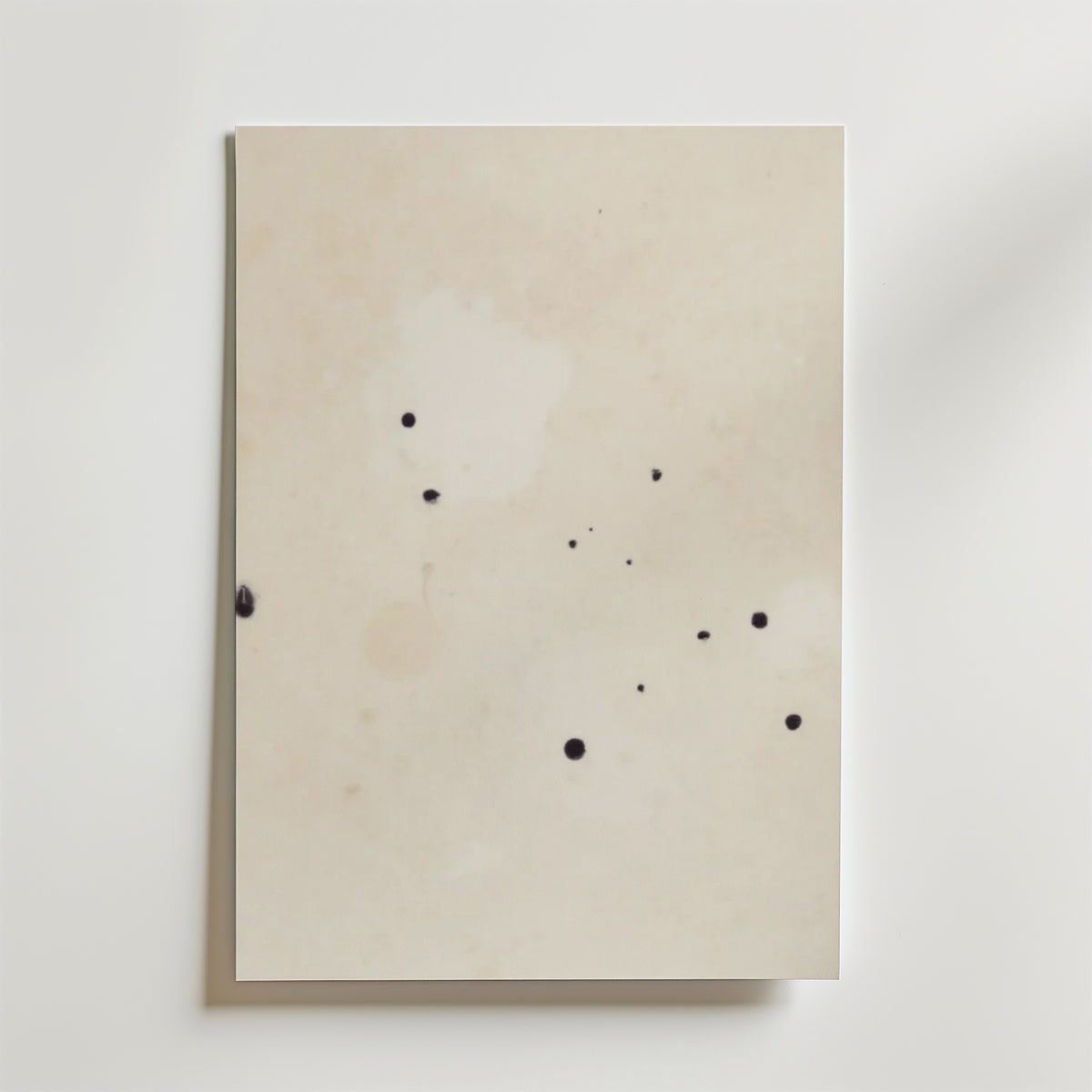 Abstract Beige No.2 – stilfullt konsttryck från Bozetto, tryckt på matt finpapper
