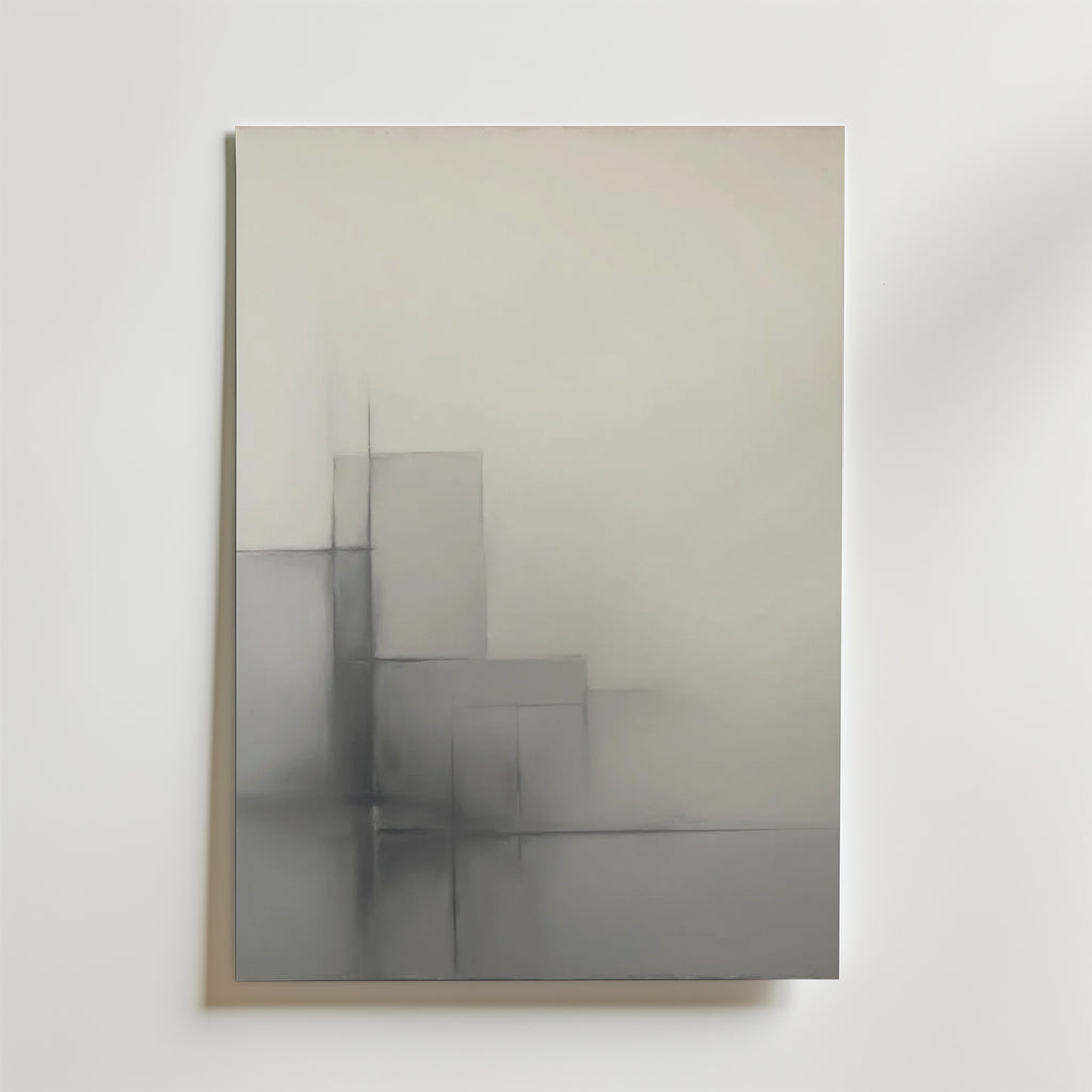 Whispers of Structure – stilfullt konsttryck från Bozetto, tryckt på matt finpapper