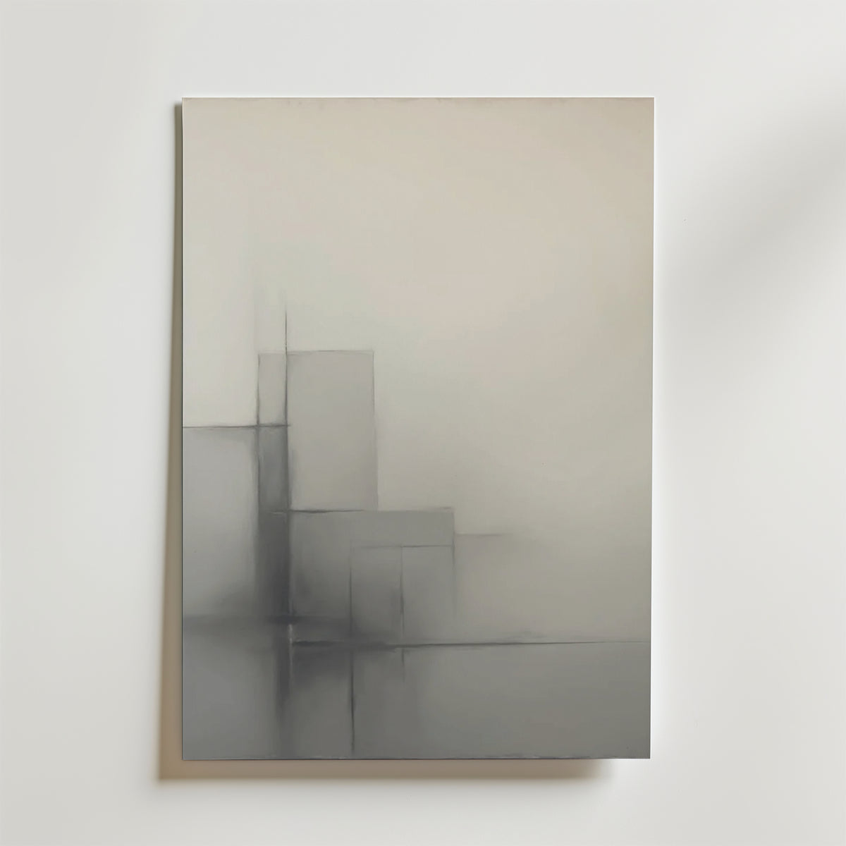 Whispers of Structure – stilfullt konsttryck från Bozetto, tryckt på matt finpapper