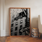 Fashion Avenue Sign Poster – i rum 2