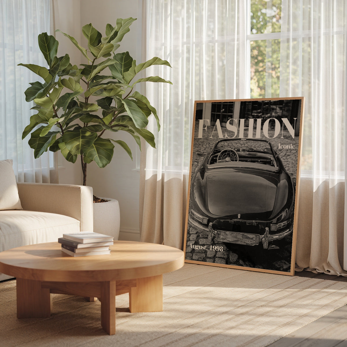 Black Roadster Cover Poster – i rum 2
