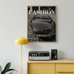 Black Roadster Cover Poster – i rum 3
