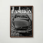 Black Roadster Cover Poster – valnötsram