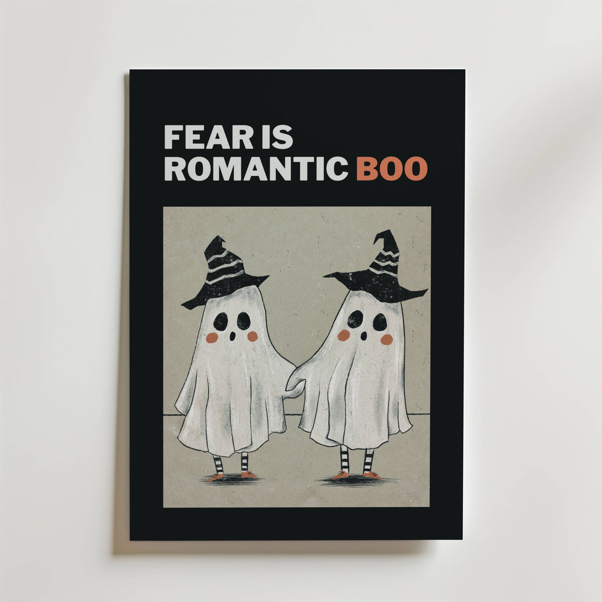 Haunted Love – stilfullt konsttryck från Bozetto, tryckt på matt finpapper i hög tryckkvalitet