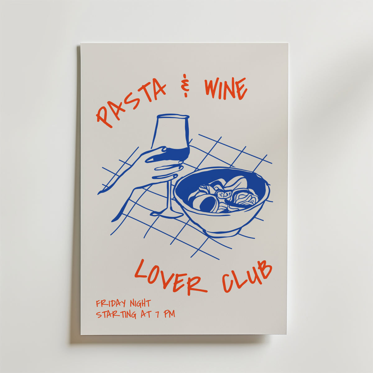 The Dinner Ritual – stilfullt konsttryck från Bozetto, tryckt på matt finpapper i hög tryckkvalitet